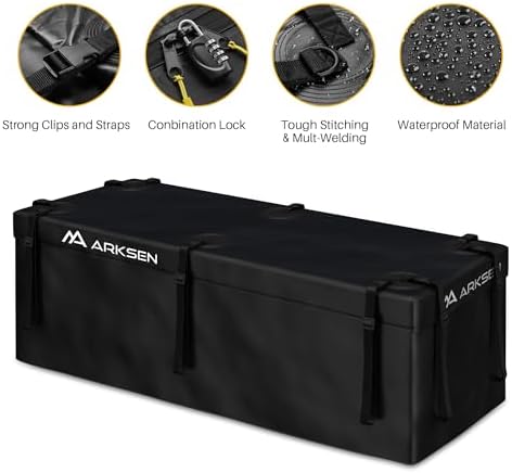 ARKSEN Waterproof Hitch Cargo Carrier Bag - Image 2