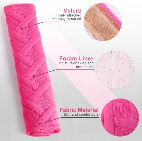 JUSTTOP 2-Pack Universal Car Seat Belt Pads Cover - Image 4