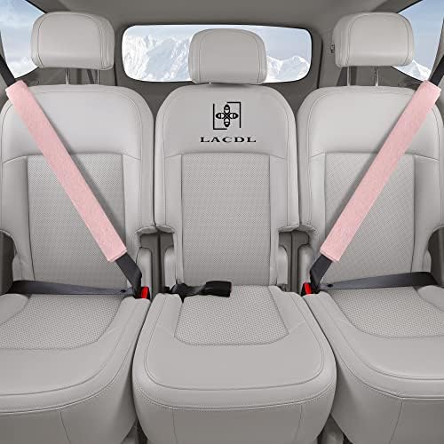 LACDL Extra Long Seatbelt Covers Super Soft Furry - Image 2