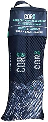 COR Surf Aero Roof Rack Pads, No-Scratch Tie Down Straps, 28in Wide 10ft - Image 6