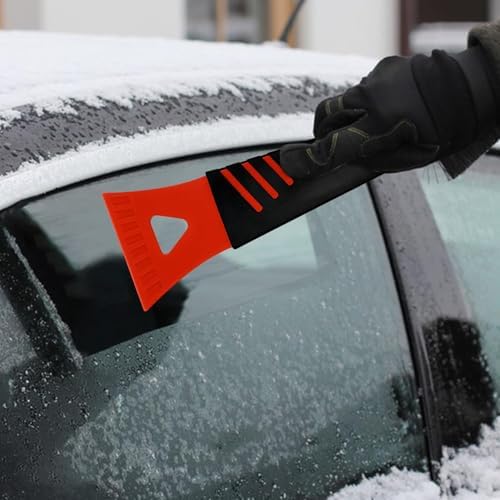 Mini Ice Scrapers for Car Windshield Plastic Frost Ice Snow Removal Tool Bulk - Image 2
