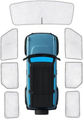 KMF Thicken Sun Shades for Ford Bronco 4Door 2021-2026 by KMF