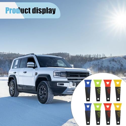 8PCS Ice Scraper for Car Windshield, No Scratch Plastic Ice Shovel Tools for - Image 6