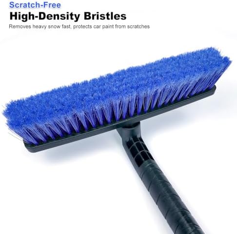 SEAAES 48 Inch Extendable Snow Brush, Windshield Ice Scraper - Image 3