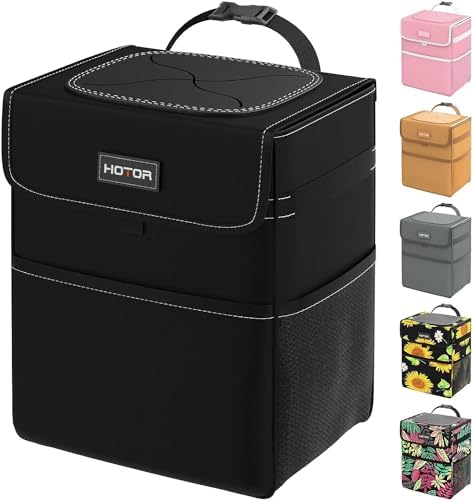 HOTOR Car Trash Can, Leak-Proof Car Organizer by HOTOR