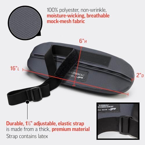 OPTP The Original McKenzie SuperRoll – Low Profile Lumbar Pillow - Image 3