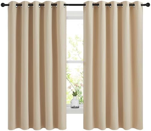 NICETOWN Biscotti Beige Blackout Curtains by NICETOWN