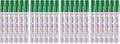 Lesun Overseas 12 Green Paint Pens Permanent Markers, Oil Based Paint Markers by Overseas
