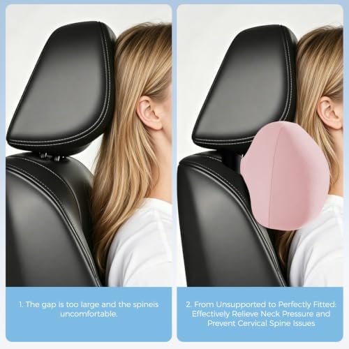 BABUR Car Headrest Pillow, Car Neck Pillow - Image 6