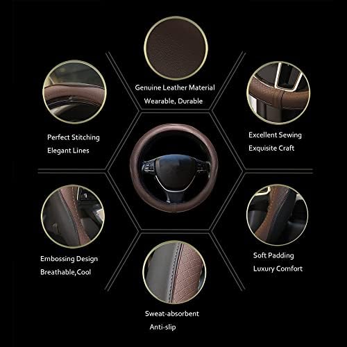 Gomass Car Steering Wheel Cover, Breathable, Heavy Duty, Full Surround - Image 7