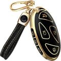 Lucrum Compatible with Hyundai Key Fob Cover & Keychain by Lucrum