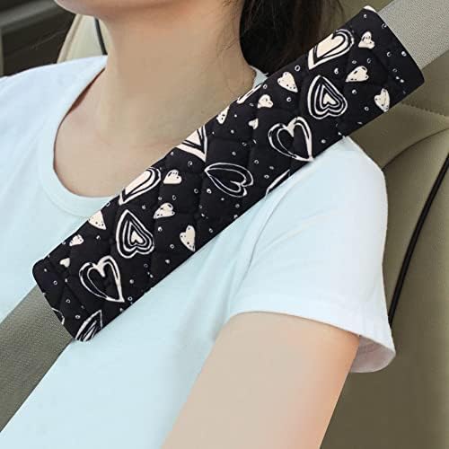 Amooca 2 Pack Seat Belt Covers Soft Shoulder Pad by Amooca