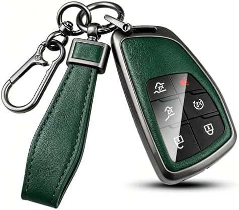 for Chevy Key Fob Cover PU Leather by HEKBRYN