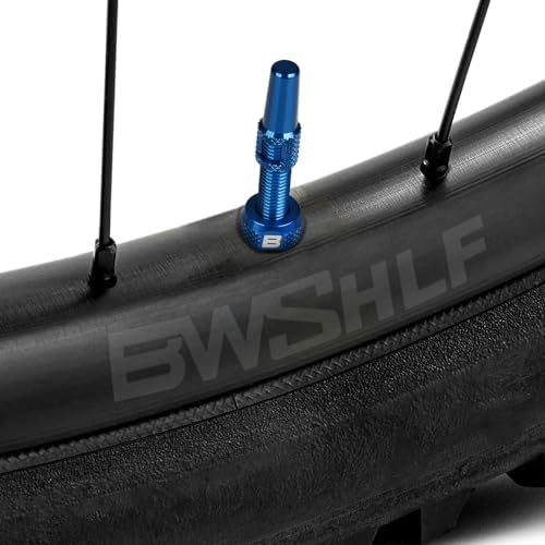 BWSHLF Tubeless Presta Valve Stem 40/44/55/60/65/80/100 mm, Super Light Alloy - Image 5