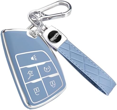 Montague Key Fob Cover for Chevy, Soft TPU Key Case for Chevy Silverado Tahoe by Unknown