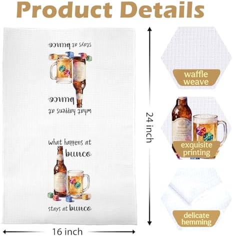 Bunco Gifts Kitchen Towels - Image 5