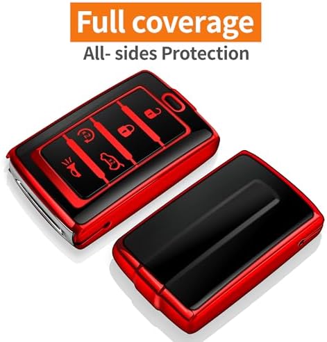 for Jeep Key Fob Cover with Keychain Soft Full Protection Key Shell Compatible - Image 3