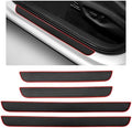 4 PCS Car Door Sill Protector, Anti-Scratch Automotive Threshold Protective by XJVSS