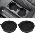 HZEL Car Cup Holder Coasters, Recessed Automotive Drink Mat Decoration by Unknown