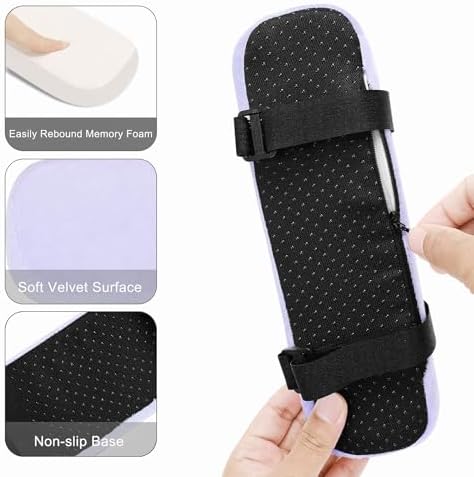 MOSISO Chair Armrest Pads, Home/Office Chair Arm Rest Covers - Image 2