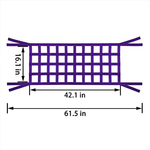 ONE250 Cargo Mesh Heavy Duty Net, Roof Top Hammock or Rear Trunk Restraint - Image 2