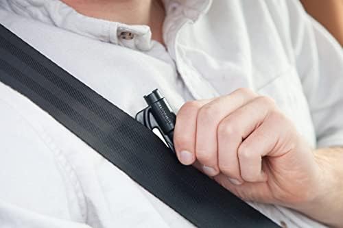 resqme The Original Emergency Keychain Car Escape Tool, 2-in-1 Seatbelt Cutter - Image 3