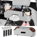 Car Seat Back Cup Holder, 4-in-1 Multifunctional Backseat Organizer by Sancaral