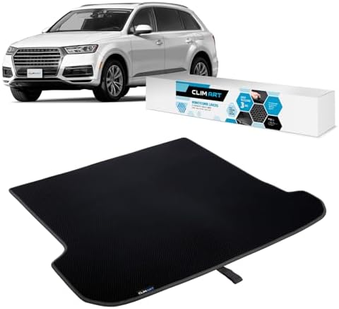 CLIM ART Cargo Liner for Audi Q7 2017-2026 Custom Fit Trunk Mat, by CLIMART