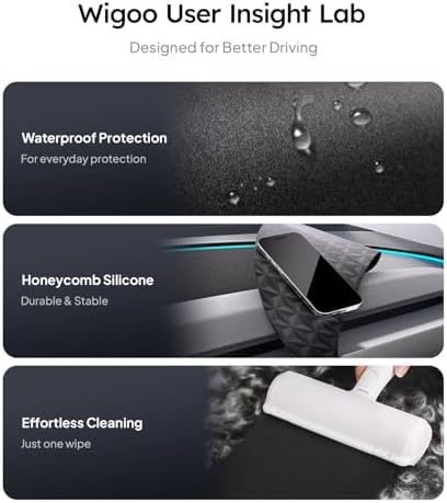 Wigoo Dashboard Cover for Tesla Model Y Juniper & Model Y L, Anti-Glare - Image 6