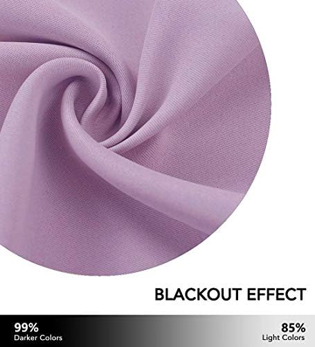 NICETOWN Blackout Curtains for Living Room, Window Curtains Thermal Insulated - Image 2