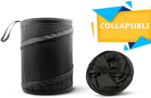Mavoro Car Trash Can | Waterproof | Collapsible Pop-Up | 1 Gallon | 1-Pack - Image 2
