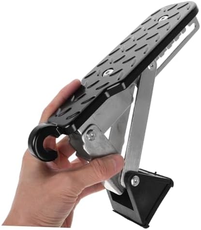 Adjustable Folding Car Door Step, 7-Level Aluminum Alloy Pedal - Image 3