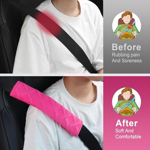 JUSTTOP 2-Pack Universal Car Seat Belt Pads Cover - Image 6