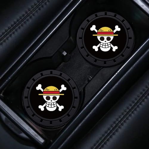 Cup Holder Insert Coaster for One Piece Anime Fans, Anti Slip Car Cup Coaster - Image 4