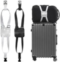 2 Pack Luggage Straps, Adjustable Elastic Bag Bungee Belt 2 Colors Travel by Unknown