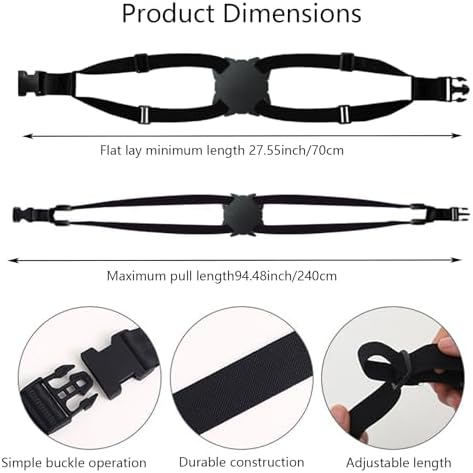 Luggage Straps Bag Bungee, Luggage Straps - Image 3