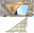 Car Ceiling Cargo Net Pocket, Double-Layer Mesh Strengthen Load Bearing Vehicle by Norkmdi