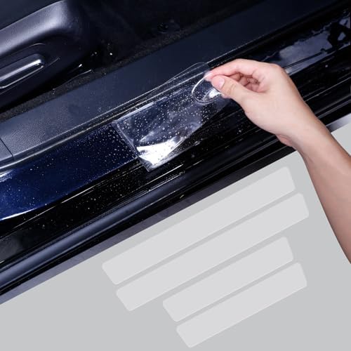 Car Door Sill Protector for Toyota Corolla 2020-2026, 8.5 Mil Clear TPU PPF by Unknown