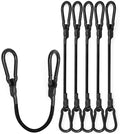 8 Pack 12" Heavy Duty Bungee Cords by LuckyStraps