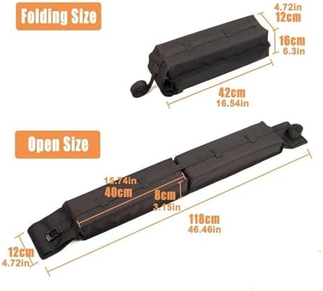 118cm Universal Car Roof Luggage Soft Rack Pads Compatible - Image 2