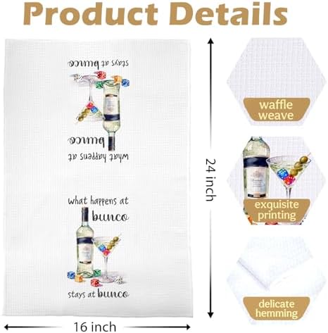 Martini Gifts Kitchen Towels - Image 5