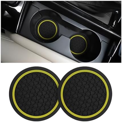 Mandark 2PCS 2.75 Inch Car Cup Holder Coasters by Unknown