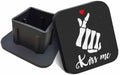 Swono Trailer Hitch Receiver Cover Kiss Me Interesting Pattern 2in Tow Truck Cap by Swono