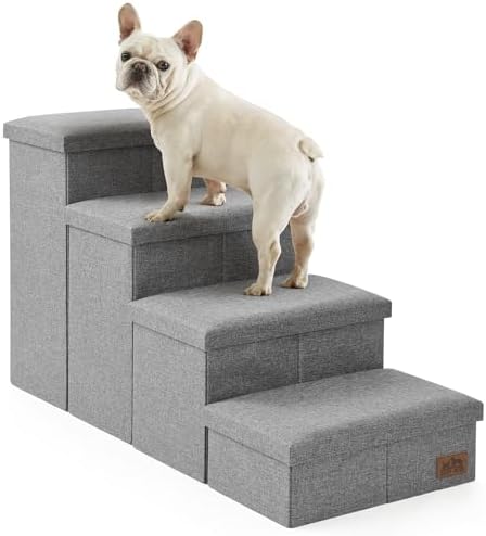 COZY KISS Dog Stairs with Storage by COZYKISS