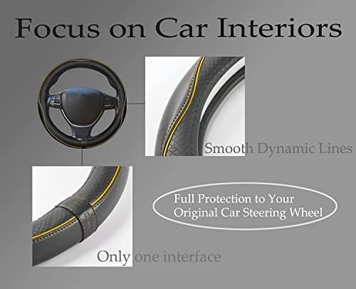 Gomass Car Steering Wheel Cover, Breathable, Heavy Duty, Full Surround - Image 4