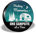 Making Memories One Campsite of A Time Spare Tire Cover Tree 16 Inch by Unknown