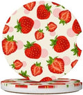 Strawberry Car Coasters for Cup Holder by Unknown