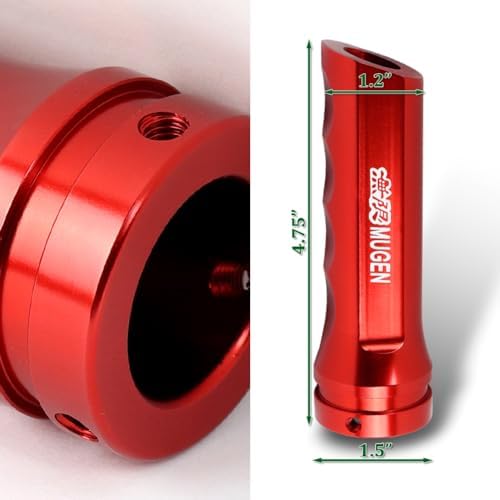 W-POWER Universal Auto Car Aluminum Handbrake Cover Hand Brake Sleeve Handle - Image 2