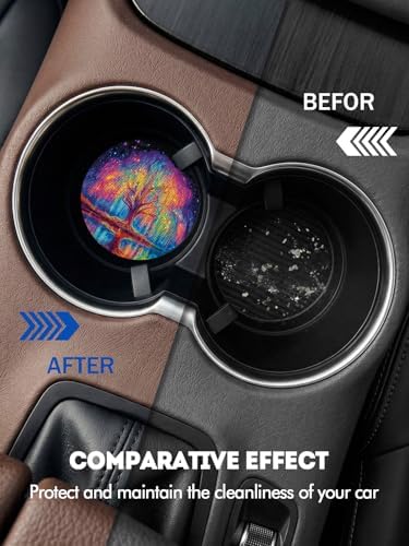 WOCOCN Car Coasters for Cup Holders - Image 4
