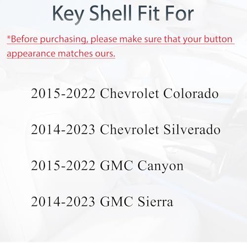 SUPALAND Key Fob Shell Case Replacement Fits - Image 2